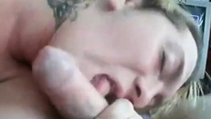 me fucking my husband and sucking his nice yummy cock