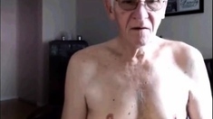 grandpa strips off