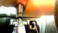 Anal fun in the car