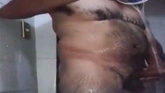 Str8 Pakistani Daddy Shower Time