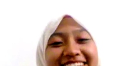 Malay Hijab Girl In Action