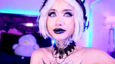 Emo E-Girl of the Dark Arts