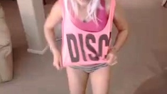 Amateur Blonde Teen Plays Solo with Toy Webcam Porn