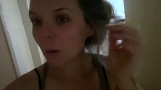 Amateur teen porsha solo action