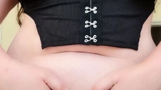 Close up cock jerking solo