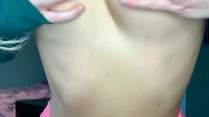 Amateur Blonde Teen Plays Solo with Toy Webcam Porn