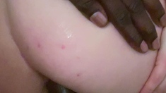 Big ass anally plugged and pounded doggystyle from his POV