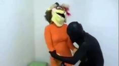 Amateur Big Titted Brunette Get Fucked On The Couch