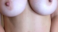 Close up amateur masturbating solo