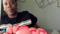 Ebony Solo Amateur Masturbates And Cant Get Enough