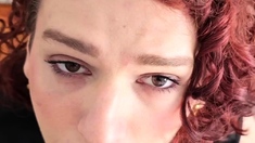 Amateur Redhead Milf Sucks And Fucks A Guy