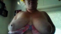 granny nice huge boobs webcam