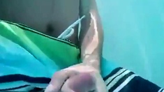 Public Pool Masturbation Caught On Tape
