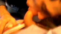 Outdoor Fun: Blowjob and Cum Swallow