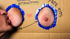 Big-titted Milf's Nipple Attraction