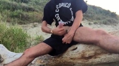 Outdoor Masturbation In The Dunes