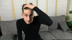 Athletic Blonde Czech Boy Shows Off Big Dick And Jerks Off
