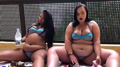 Brunette Slut With Perfect Big Boobs Is Alone