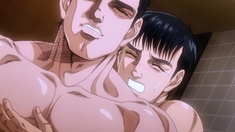 Muscle Daddy Destroys Nerd In Public Restroom - Gay Anime