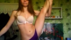 Flexible Russian girl